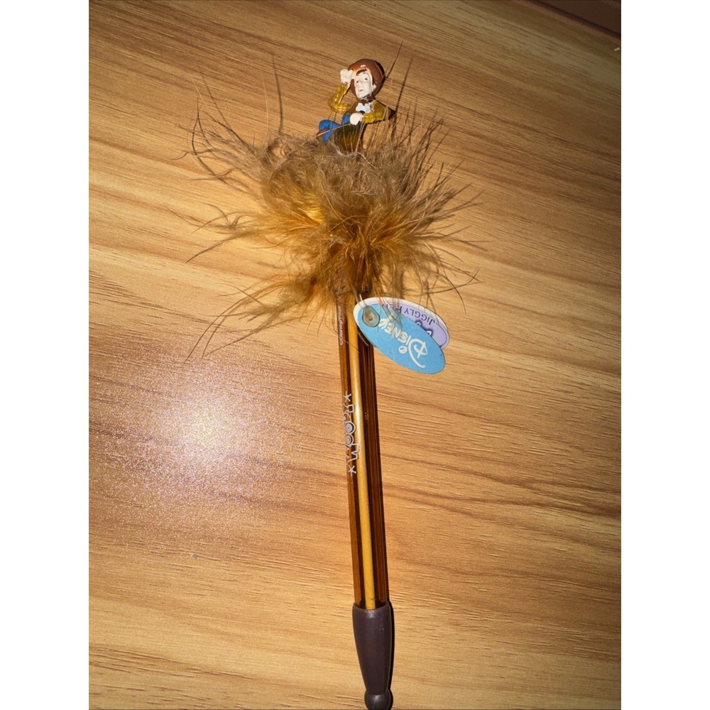 Vtg Fluffy Jiggly Light Up Pen Disney Simba The Lion King Light Work Pen Doesn't